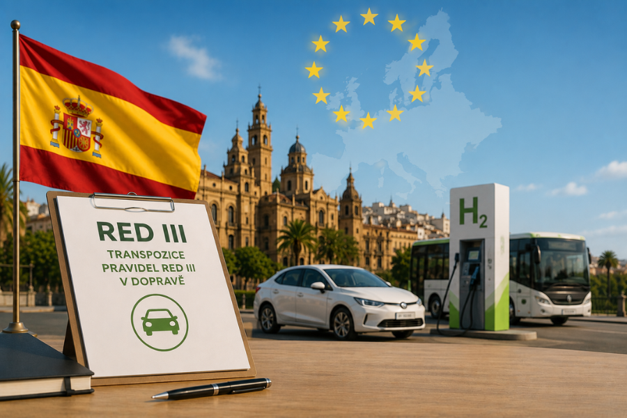 Španělsko představilo návrh transpozice pravidel RED III v dopravě